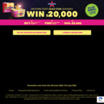 Win 1 of 3 $20,000 Prizes or 2001x Instant Win Prizes from Western Star Butter