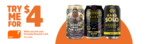 Selected Alcoholic Beverages $4 Each (Limit 2 Per Day) @ BWS (Everyday Rewards Membership Required)