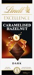 Lindt Excellence Caramelised Hazelnut 100g $2.75 + Delivery ($0 C&C/ in-Store/ $65 Order) @ BIG W