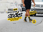 Free Pair of Socks for Every $25 Spent in The GYG App @ Guzman Y Gomez