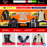 Extra 10% off + Delivery ($0 with $200 Order) @ Bikers Gear Australia