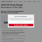 Win with Our Home Design Renovation of The Year Awards from Complete Home