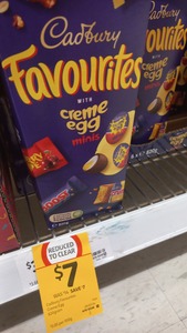 [NSW] Cadbury Favourites with Creme Egg 820g $7 (Was $14) @ Coles, Bateau Bay