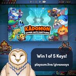 Win 1 of 5 Kādomon: Hyper Auto Battlers Keys from Playsum