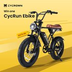 Win a CycRun Ebike from Cycrown