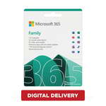 Microsoft Office 365 (Family) 1 Year Subscription, 6 Users $96 (Digital Code) Delivered @ Bing Lee