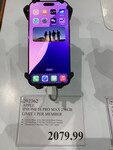 iPhone 16 Pro Max 256GB $2079.99 in-Store @ Costco (Membership Required)