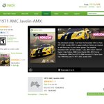 FREE DLC Car "1971 AMC Javelin-AMX" Download for Forza Horizon XBOX 360 - Game Addon