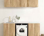 15% off Byron Natural Oak Laundry Cabinet from $3,534.30 + Shipping @ Zure