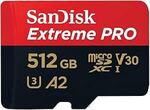 SanDisk 512GB Extreme PRO microSDXC Card $71.35 Delivered @ Amazon AU (Price Beat $67.78 @ Officeworks)