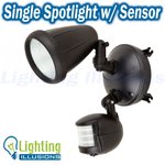 Exterior Spot Light with Sensor - $9.95 Each Save $15.00 off Sale Price @ Lighting Illusions; QLD Stores Else Shipping