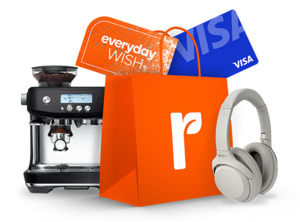 Bonus $10 Everyday WISH eGift Card on $50+ Spend with Visa (First 8000 Customers) @ Everyday Rewards Shop