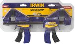 IRWIN 150mm 4 Piece Quick-Grip Mini Bar Clamp Set $19.90 + Delivery ($0 C&C/ in-Store) @ Bunnings