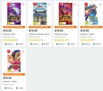 [Switch] 2 Pokemon Games for $109 C&C/+Del, or Free with Trade-in of 3 Switch, PS5, or XSX Games in-Store @ EB Games