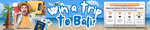 Win Flights for 2 to Bali + Hotel (Worth $1200) from Onroad Driving Education