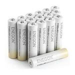 [Prime] Enegon 16 Pack Rechargeable Ni-MH AAA Batteries, 1.2V 1100mAh $23.79 Delivered @ Enegon Amazon AU