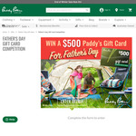 Win a $500 Paddy Pallin Gift Card from Paddy Pallin