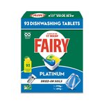 Fairy Platinum Dishwashing Tablets 93-Pack $18.24 + Delivery ($0 C&C/ in Limited Stores/ OnePass) @ Bunnings