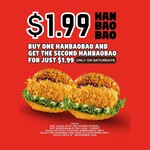 [VIC] 2 Spicy Chicken Burgers for $9.89 Dine-in on Saturdays Only (Membership Required) @ Hanbaobao, Melbourne