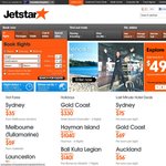 Jetstar Singapore and beyond Sale Fares from $129!