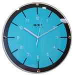 Blue, Red or White Glass Wall Clock - $29.95 with FREE Shipping (Save $30)