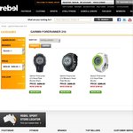 Garmin Forerunner 210 with HRM $199 @ Rebel Sports+Free Shipping
