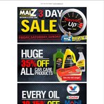 Malz 40% off 12V Car Air Compressors - 3 Day Sale (WA)