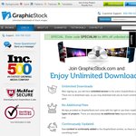 GraphicStock - One year of unlimited downloads - $99 (normally $828) 88% off