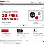 20 Free Share Trades on NAB for 90 Days