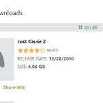 Just Cause 2 for Xbox 360 $7.49 USD for Xbox LIVE Gold Members
