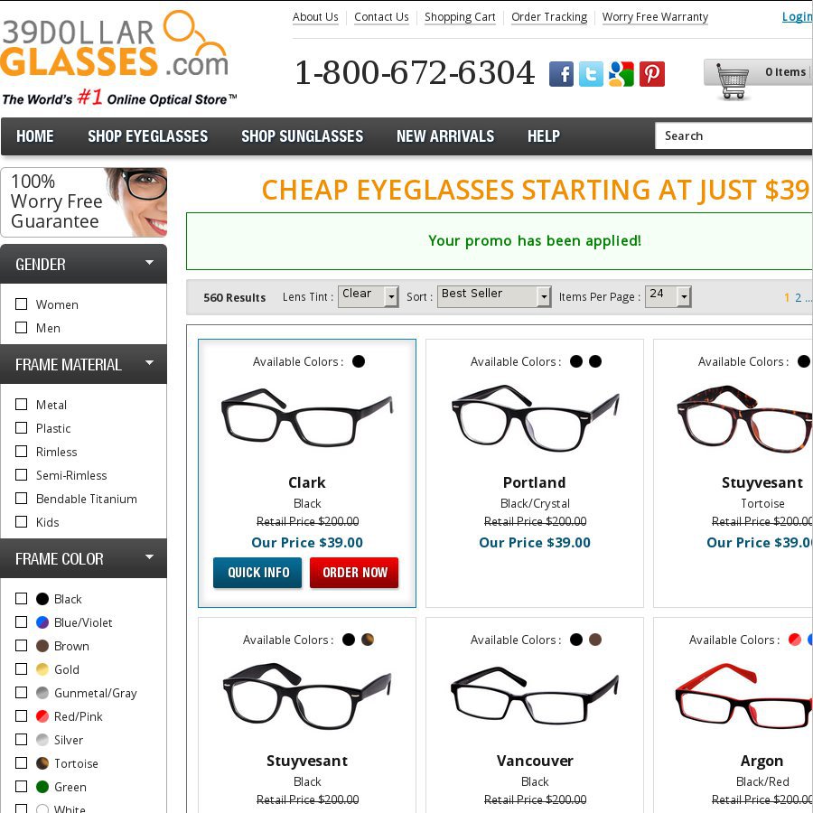 39 Dollar Glasses 15 off Order Plus US 12.95 Shipping OzBargain