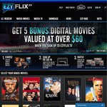 5 Free Digital Movies with EzyFlix.tv $0