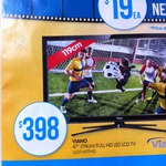 VIANO 47" Full HD LED TV $398 @ BigW 7th May