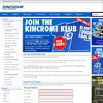 Free Kincrome T-Shirt by Joining The Kincrome Klub