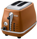DeLonghi Icona Vintage Kettle and 2 Slice Toaster @ Myer $65 Each (Brown Colour)
