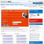 Free: 36 Microsoft Office 2003/2007/2010 Training Manuals