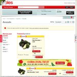 Hass Avocados 2 for $3.00 @ Coles
