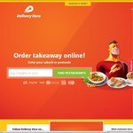 Delivery Hero $7 off Minimum $20 Spend for New Customers