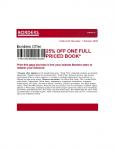 Borders Offer - 25% off One Full-Priced Book