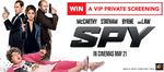 Win 1 of 5 Gold Class Cinema Screening for 30 People or 1 of 20 Passes to SPY @ Moshtix