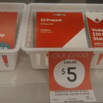 $30 Vodafone Starter Kit $5 Kmart Nationwide