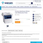 Fuji Xerox WorkCentre 3550 A4 Laser Multifunction Printer Was $998.00 Now $398.00 Delivery $9.95 @ Warcom