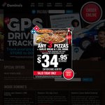 Domino's - $13.95 Pizzas Each Delivered