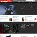 ThinkPad Range Further 15% off @ Official Lenovo Store