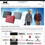 20% Store Wide off + Free Shipping + Free Gift for DOSH, JFOLD, OGON Design Including The New Elephant Wallet @ Wallets Online