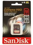 SanDisk Extreme Pro 32GB SDHC 95MB/s Class 10 UHS-I U3 $27.20 Delivered @ PC Byte eBay