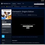 Overwatch PS4 $54.95 - AU PSN