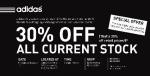 [MELB] ADIDAS - 30% Off Current Stock / 40% Off Ladies Apparel - 1 DAY ONLY 26AUG10 5.30-7.30PM