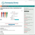 Kincrome Mega Hex Torx & Tamperpfroof 36pc Set $99 + Postage (Save $50.95) @ Transquip.com.au