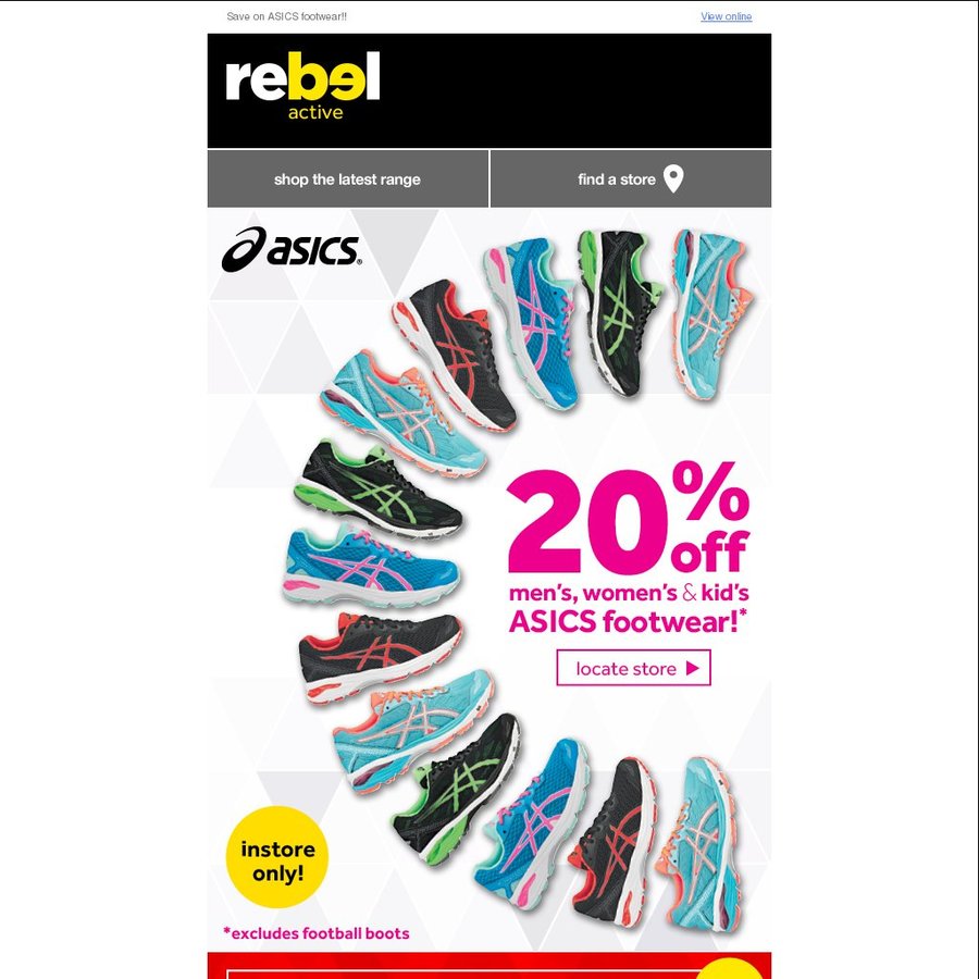 asics football boots rebel